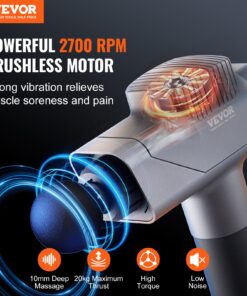 Compact and Quiet Muscle Massager