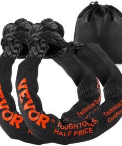 VEVOR Synthetic Soft Shackle Recovery Rope Set 2PCS 12.7mm x 55.88cm 20T (44