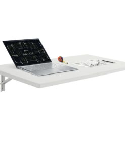 VEVOR Wall Mounted Floating Folding Table Desk for Home Office - 100x50 cm (39.37x19.69 in)