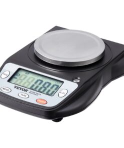 VEVOR High-Precision Analytical Balance Lab Scale 600g/1.32lb x 0.01g with LCD Display and Stainless Steel Tray