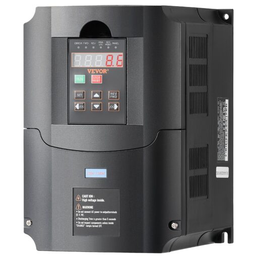 VEVOR 10HP 75KW Variable Frequency Drive 220V 35A