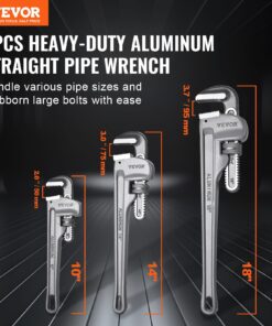 Sizes 10/14/18 inches (25/35/45 cm) for Plumbing and Mechanical Use
