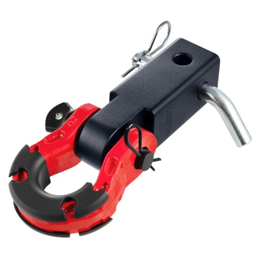 VEVOR 50mm 2 Shackle Hitch Receiver for Trailer and Recovery