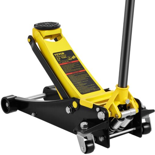 VEVOR Heavy Duty Low Profile Floor Jack 25 Ton 5500 lbs with Dual Piston Rapid Pump