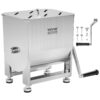 VEVOR 68 kg  15 lb Stainless Steel Manual Meat Mixer with Ergonomic Lever and Large Capacity Barrel