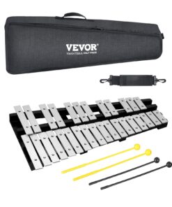 VEVOR Professional 30-Note Glockenspiel Xylophone Kit with Mallets