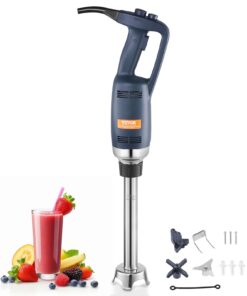 VEVOR 350W Komerciālais Iegremdējamais Blenderis ar Regulējamu Ātrumu un Noņemamu Dizainu - 25 līdz 40 cm (10 līdz 16 collas) Rokas Mikseris Zupām un Mērcei