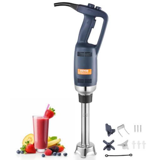 VEVOR 350W Commercial Hand Blender with Variable Speed 405cm 16 inch Stainless Steel Shaft for Professional Chefs