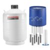 VEVOR 30 L 793 Gallon Liquid Nitrogen Tank with 6 Canisters and Portable Carry Bag