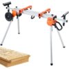 VEVOR 254m 100in Universal Mitre Saw Stand with Adjustable Mounting Brackets
