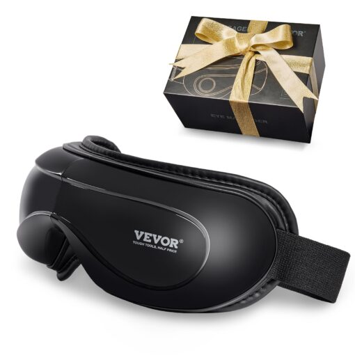 VEVOR Heated Eye Massager with Bluetooth and 5 Modes