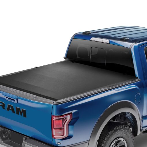 VEVOR Quad Fold PVC Tonneau Cover for Dodge Ram 150025003500 2002 2024