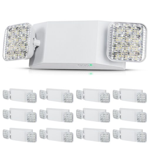 VEVOR LED Emergency Exit Light Fixture with 1800mAh Battery