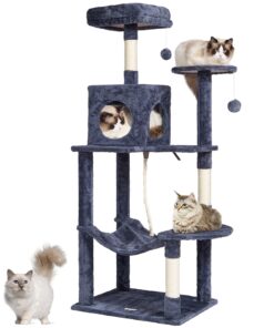 VEVOR Multi-Level Cat Tree with Condo and Scratching Posts