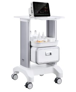 VEVOR 2-Tier Medical Lab Cart with Drawer and Tray