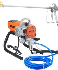 VEVOR 1800W High Pressure Airless Paint Sprayer with 9m Hose