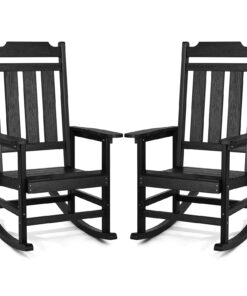 VEVOR Outdoor Rocking Chair Set of 2