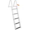VEVOR 5 Step Removable Dock Ladder with Non Slip Pedals