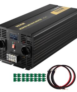 VEVOR 6000W Modified Sine Wave Power Inverter with LCD