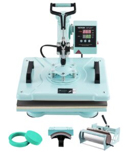VEVOR 5-in-1 Heat Press Machine with 30oz Tumbler Attachment