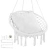VEVOR Boho Style Indoor  Outdoor Hanging Hammock Swing Chair with Cushion