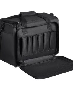 VEVOR Tactical Range Bag for 3 Pistols with Removable Dividers