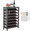 VEVOR Bamboo Wine Rack for 42 Bottles with Tabletop