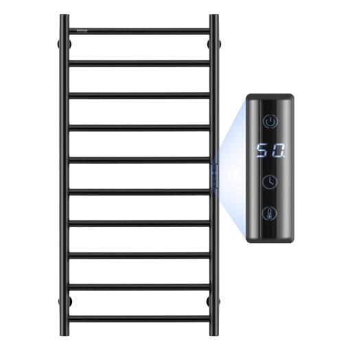 VEVOR Wall Mounted Heated Towel Rack