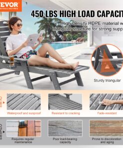 Adjustable 6-Position Reclining Bench with Cup Holder
