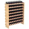 VEVOR 72 Bottle Modular Bamboo Wine Rack
