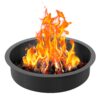 VEVOR Durable Steel Fire Pit Ring Liner Round 1016 mm 40 Outer Diameter
