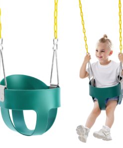 VEVOR High Back Full Bucket Toddler Swing Seat with Safety Chains