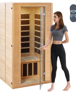 VEVOR Far Infrared Wooden Sauna