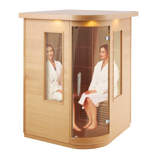 VEVOR Far Infrared Wooden Sauna Room for 2 People