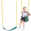 VEVOR 2 Pack Heavy Duty Swing Seats with 168 cm 66 Inch Chain for Children 36 Months+   136 kg 300 lbs Capacity