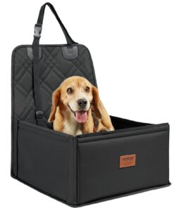 VEVOR Pet Booster Car Seat for Small Dogs up to 12 kg (26 lbs)