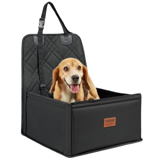 VEVOR Pet Booster Car Seat for Small Dogs up to 12 kg 26 lbs