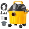 VEVOR 3 in 1 WetDry Shop Vacuum Cleaner 10L 26 Gallon 25 HP with Multiple Nozzles