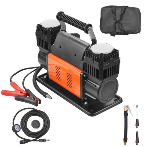 VEVOR Portable Dual Cylinder Air Compressor 12V 150 PSI