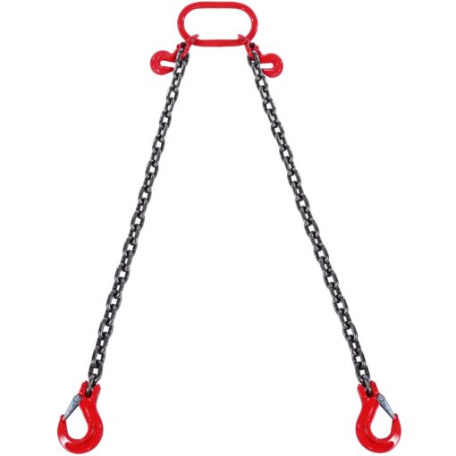 VEVOR G80 Lifting Chain Sling 2 Legs with Grab Hooks