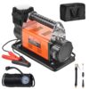 VEVOR Heavy Duty Portable Air Compressor 200 Lmin 706 CFM 103 Bar 150 PSI Tire Inflator with Auto Thermal Cut Off for Cars