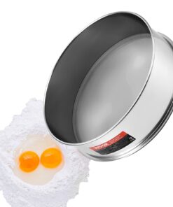 VEVOR Stainless Steel Flour Sieve 40 Mesh (0.4 mm