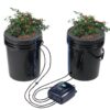 VEVOR 189L 5 Gallon DWC Hydroponics Grow System with Top Drip Irrigation and 2 Buckets