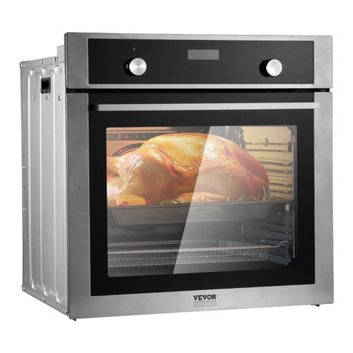VEVOR 24 Inch Built in Electric Wall Oven with 9 Functions