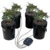 VEVOR 5 Gallon 189L DWC Hydroponics Grow System with 4 Buckets and 8W Air Pump
