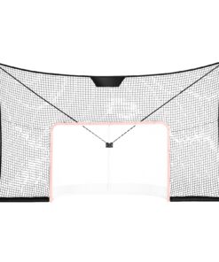 VEVOR 12x7 FT (3.66x2.13 m) Hockey Goal Backstop Net with Sandbag Stabilization for Outdoor and Indoor Use