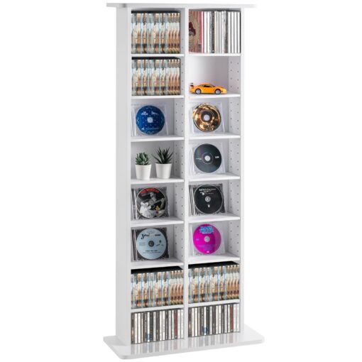 VEVOR Adjustable Media Storage Cabinet with 8 Layers