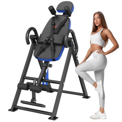 VEVOR Heavy Duty Foldable Inversion Table for Strength Training