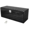 VEVOR Aluminum Underbody Truck Tool Box with Lock   1524 x 610 x 610 mm 60 x 24 x 24 in   Waterproof Storage for Trailers