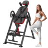 VEVOR Foldable Inversion Table with Adjustable Height 49 62 ft  15 19 m